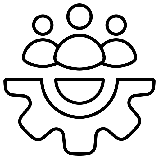 icono de un grupo de personas reunidas
